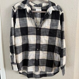 NWOT American Eagle Plaid “Boyfriend” Flannel- M